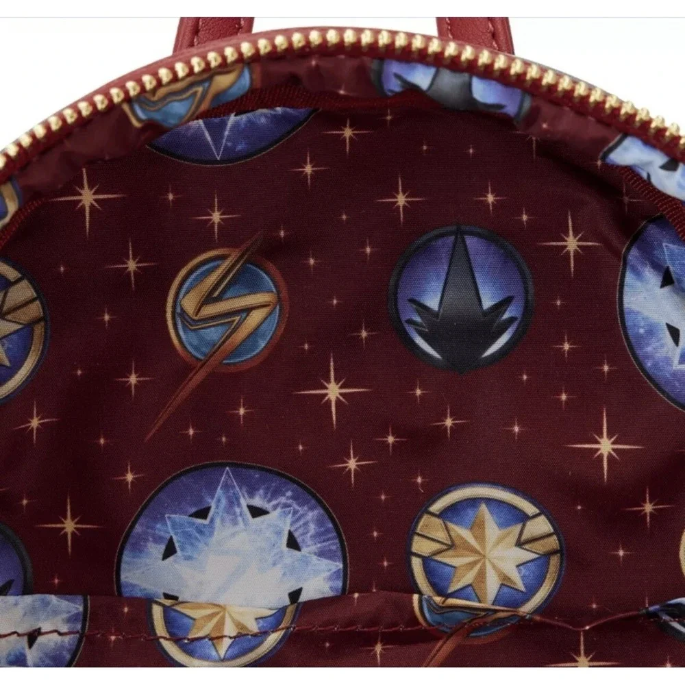 Loungefly Marvel The Marvels Group Mini Backpack Captain Marvel Photon Ms.